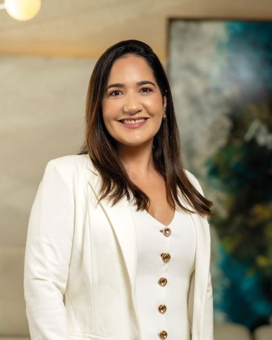 Retrato profissional de Lavínia Cavalcanti