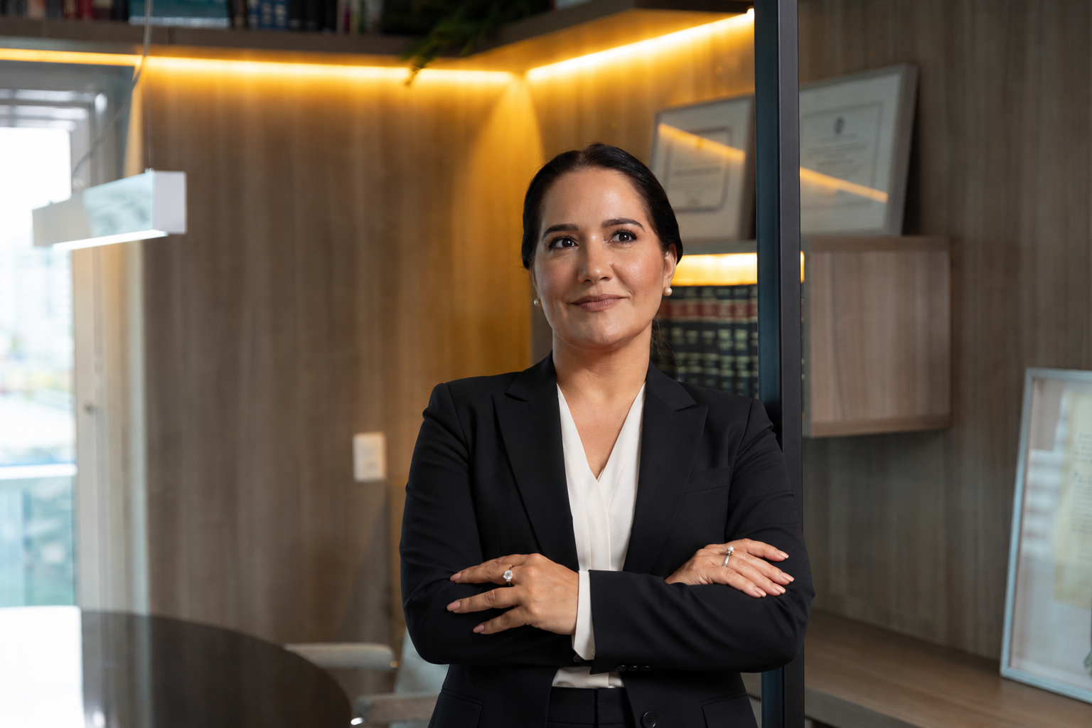 Retrato profissional de Lavínia Cavalcanti